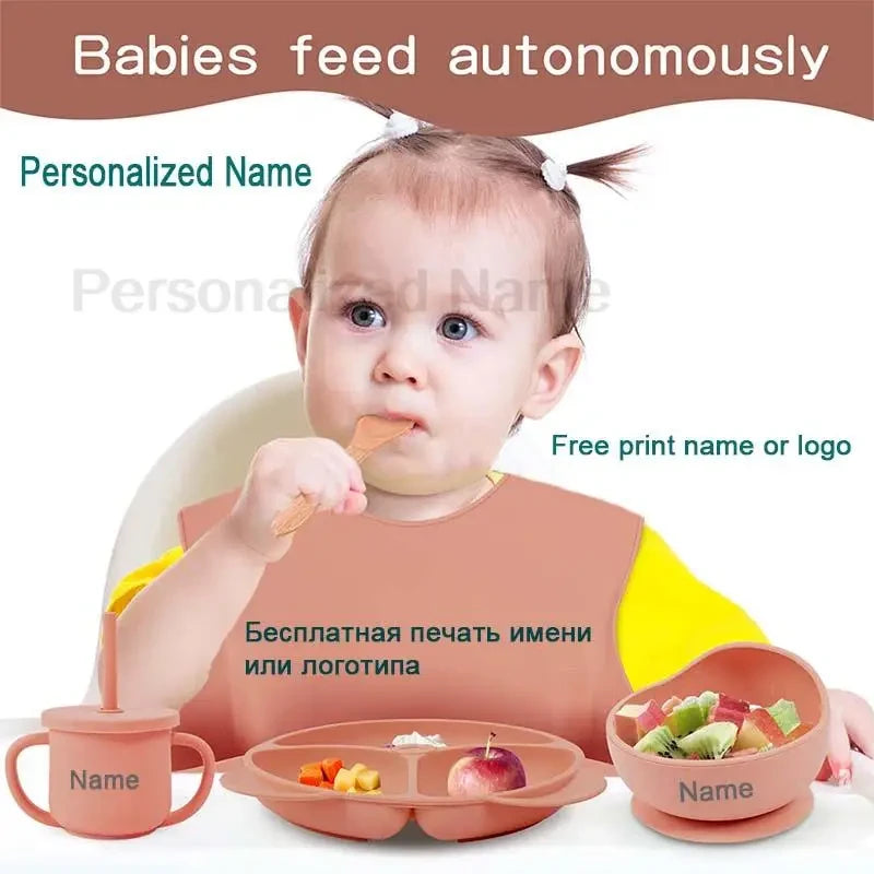 Silicone Baby Feeding Set