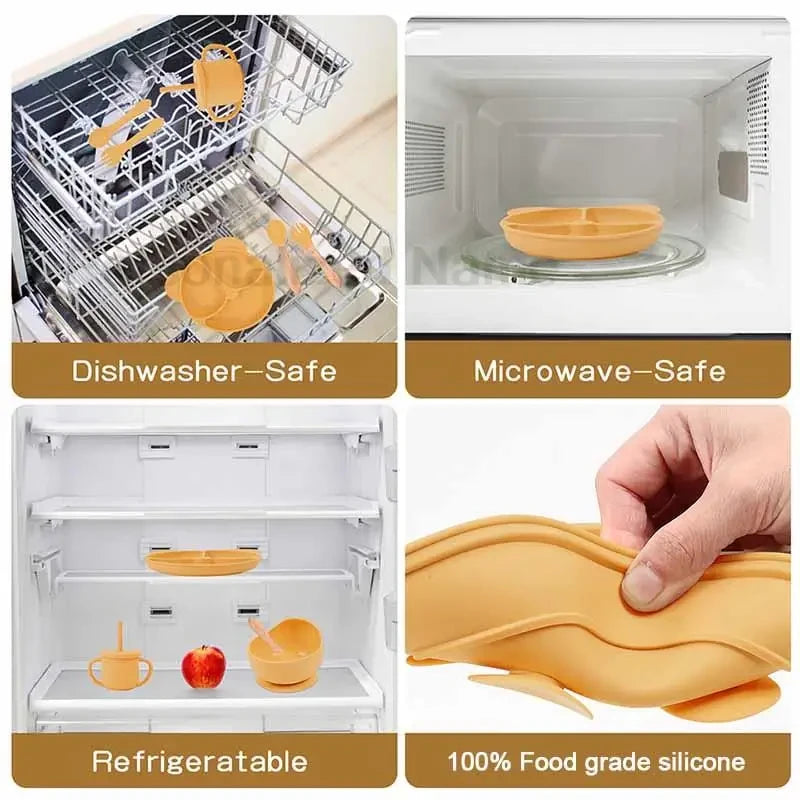 Silicone Baby Feeding Set