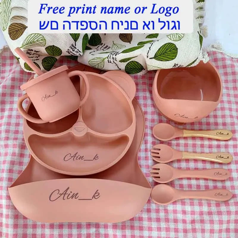 Silicone Baby Feeding Set
