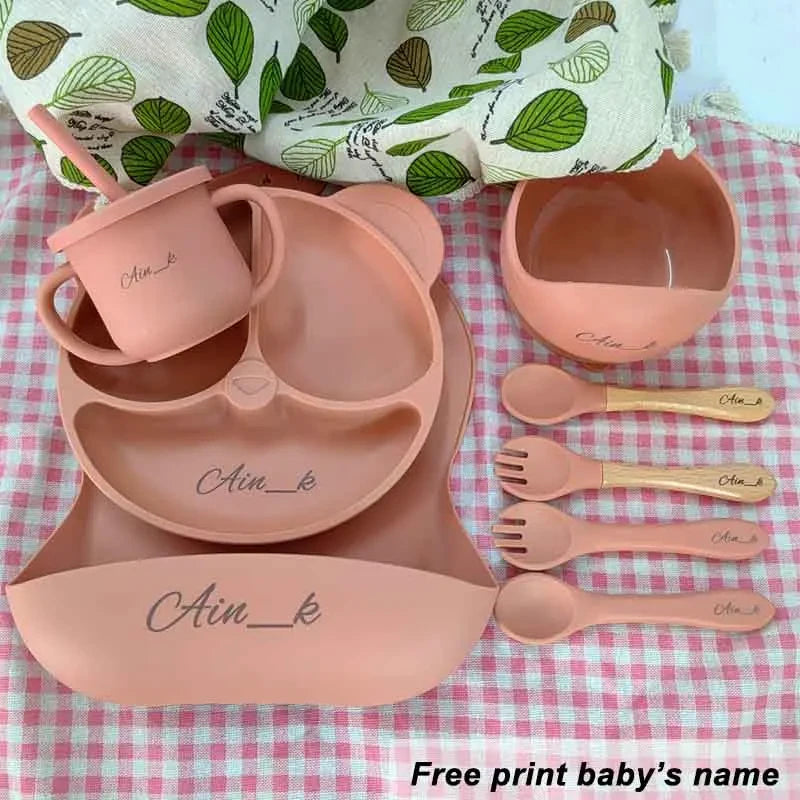 Silicone Baby Feeding Set