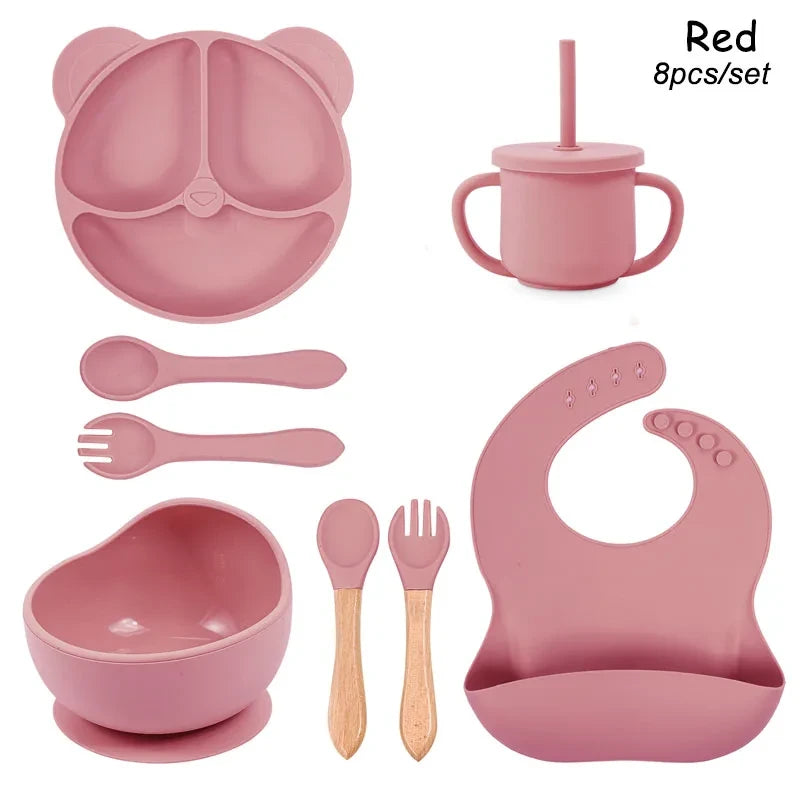 Silicone Baby Feeding Set