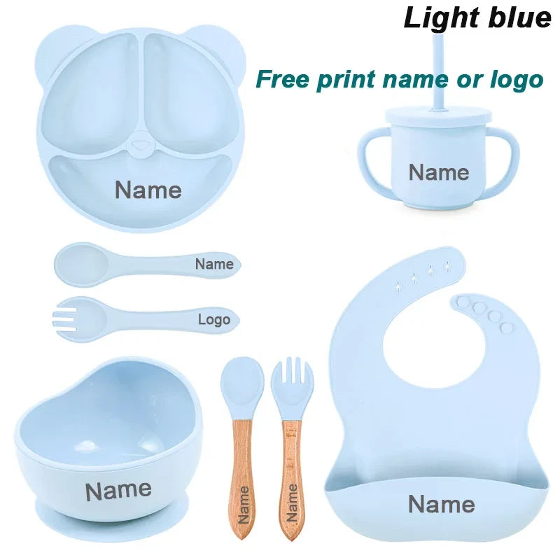 Silicone Baby Feeding Set