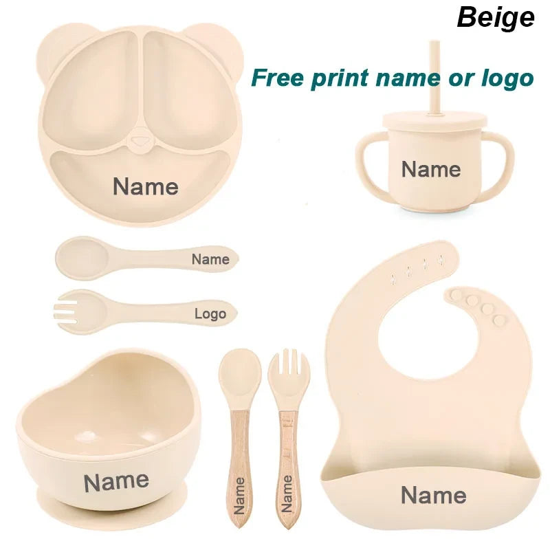 Silicone Baby Feeding Set