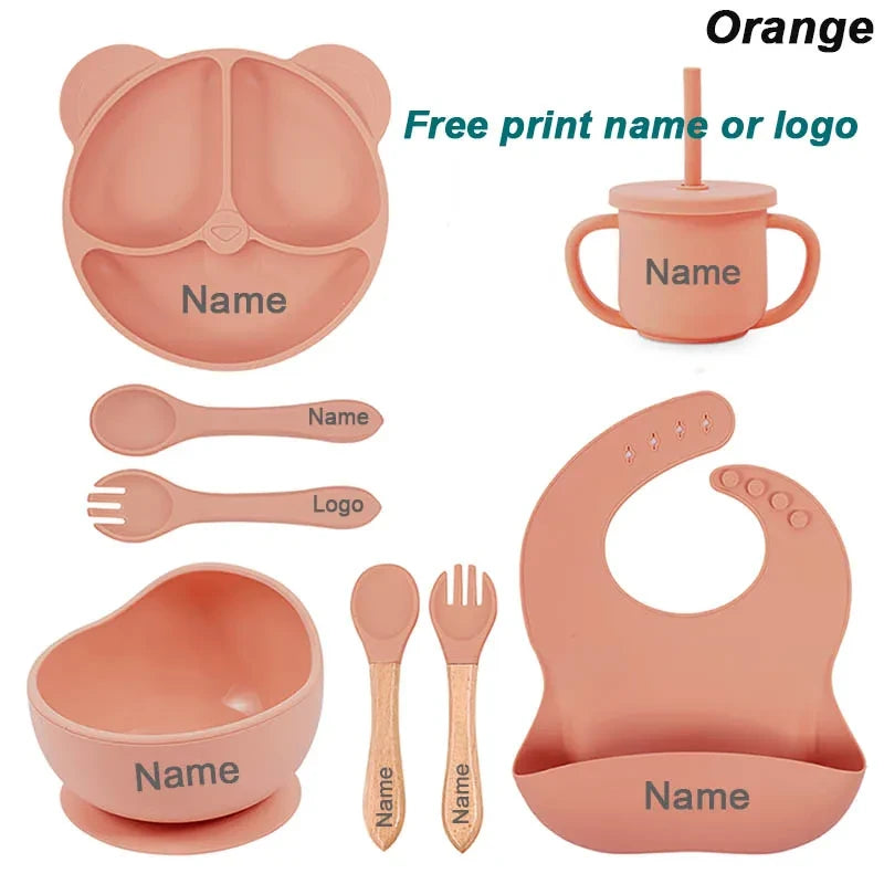 Silicone Baby Feeding Set