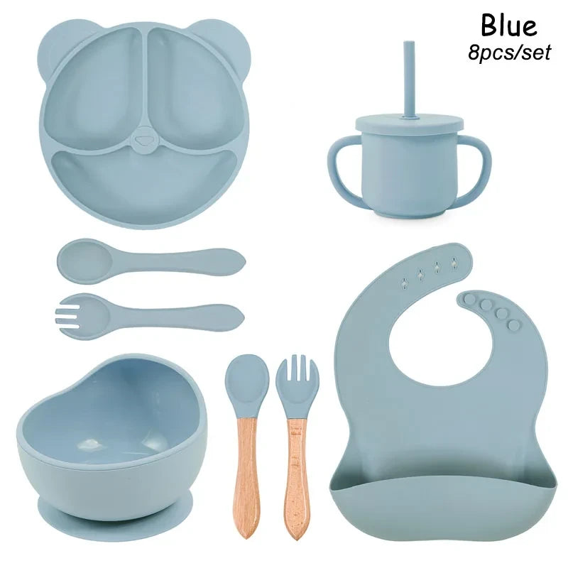 Silicone Baby Feeding Set
