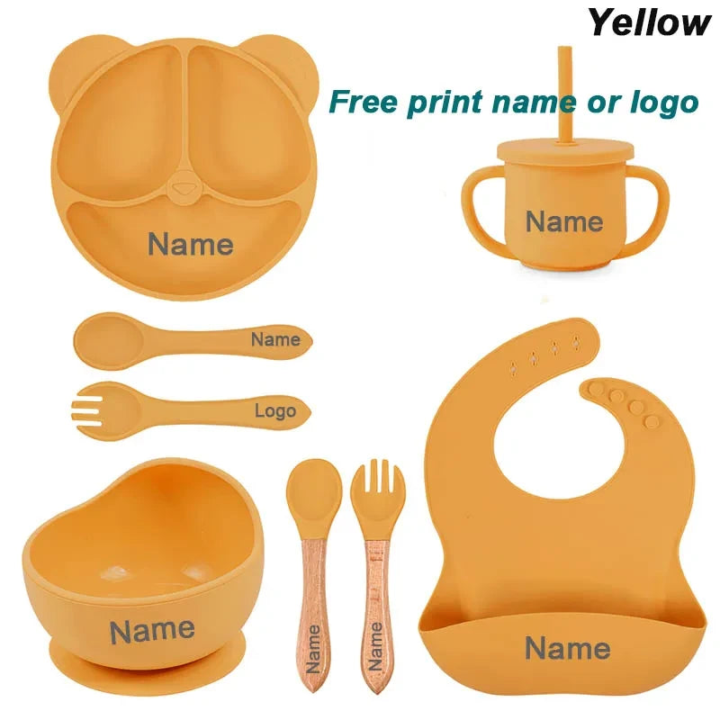 Silicone Baby Feeding Set