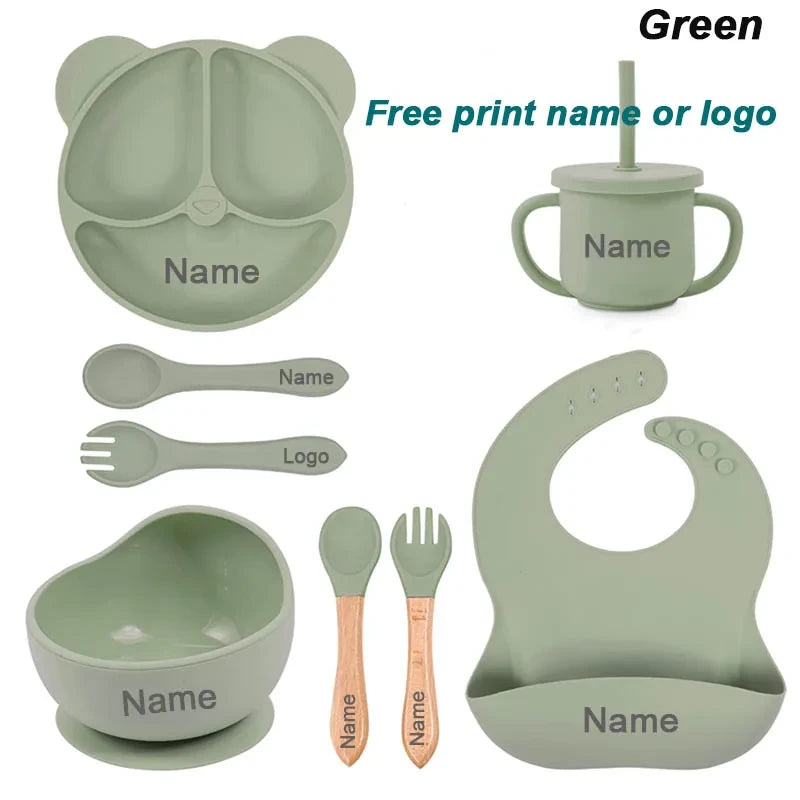 Silicone Baby Feeding Set