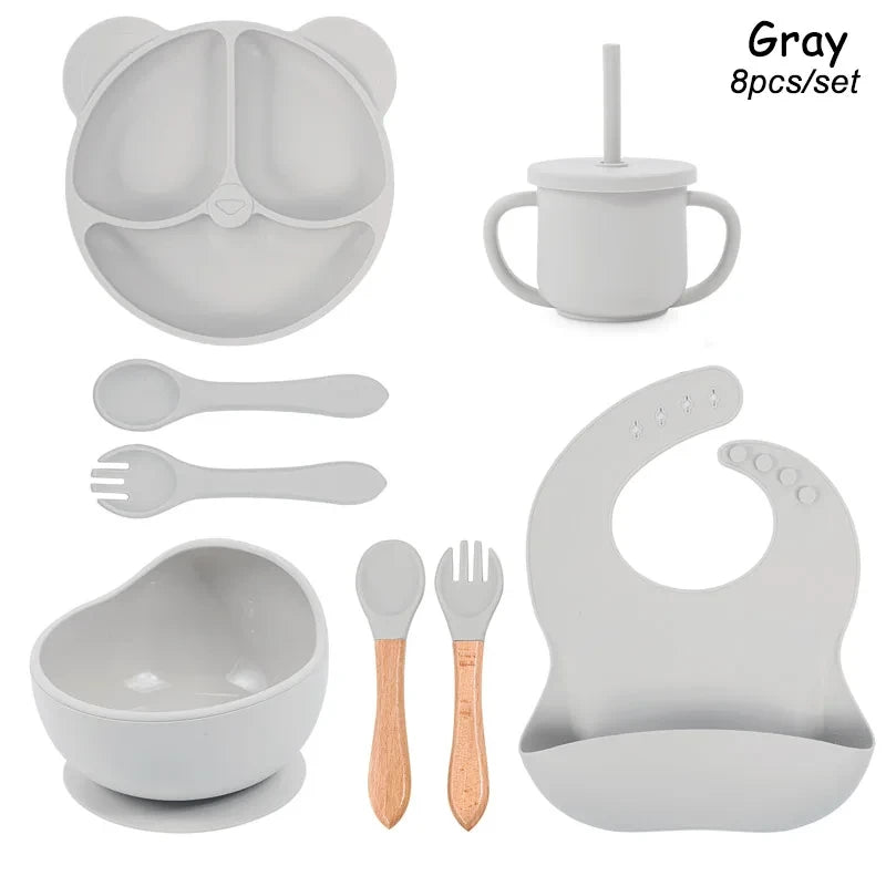 Silicone Baby Feeding Set
