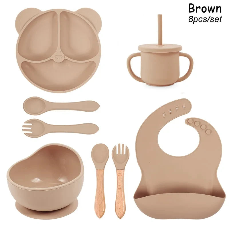Silicone Baby Feeding Set