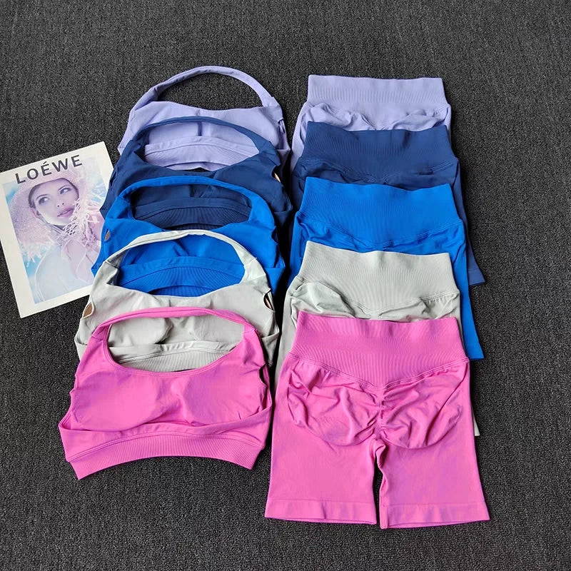 Seamless Women Yoga Set