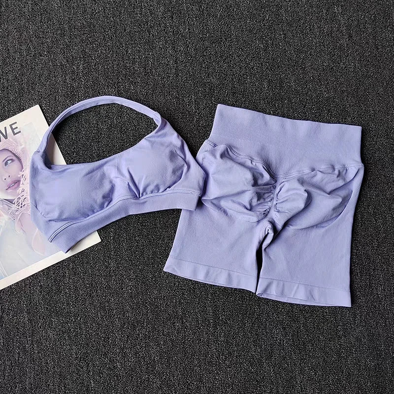 Seamless Women Yoga Set