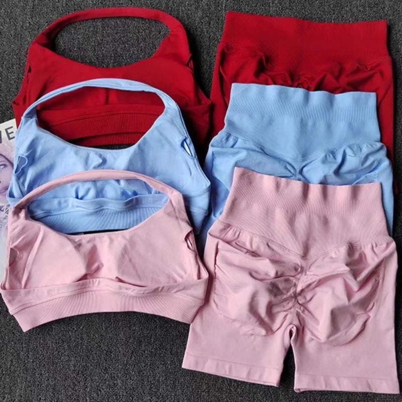 Seamless Women Yoga Set