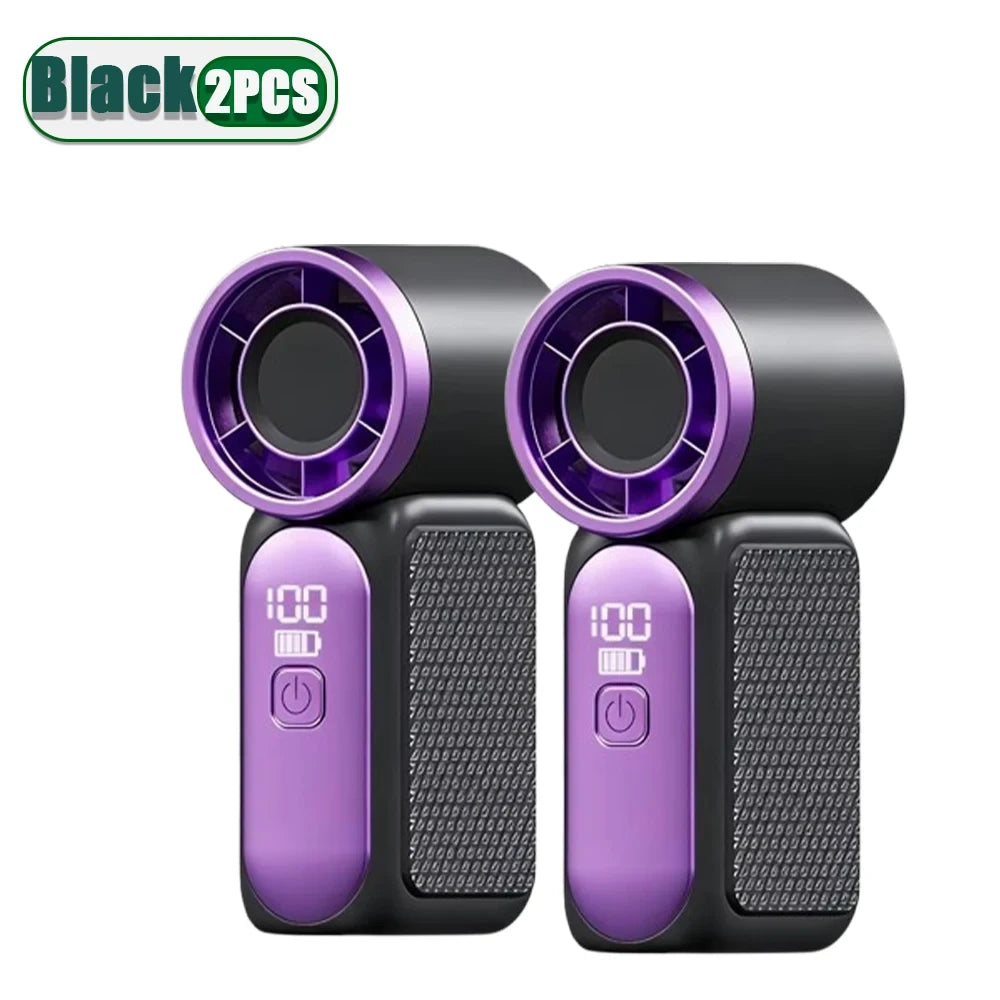 Rechargeable Handheld Turbo Fan