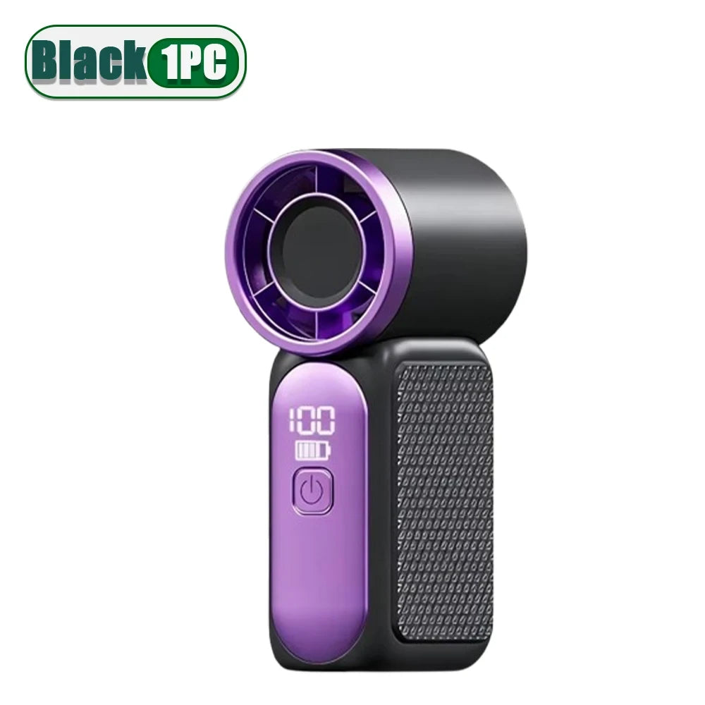 Rechargeable Handheld Turbo Fan