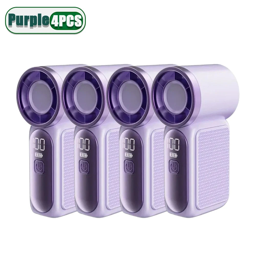 Rechargeable Handheld Turbo Fan